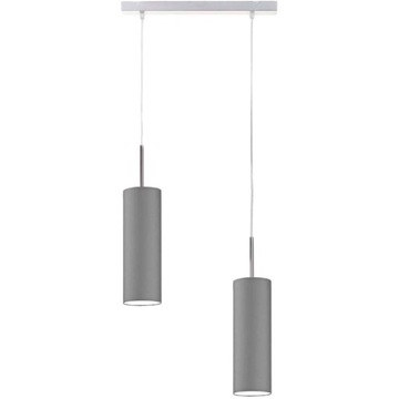 Lampa wisząca sufitowa żyrandol lampa abażur zwis LED E27 do salonu tuba