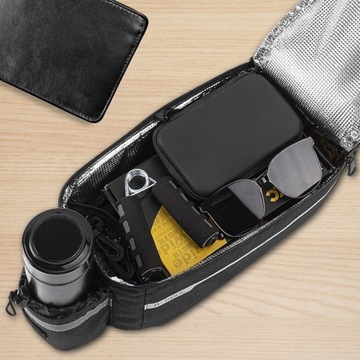 ТЕРМАЛЬНАЯ ВЕЛОСИПЕДНАЯ СУМКА ДЛЯ БАГАЖНИКА, ВЕЛОСИПЕДА, СВЕТООТРАЖАЮЩЕГО СУМКА, БАГАЖНИКА 9 Л, БУТЫЛКИ