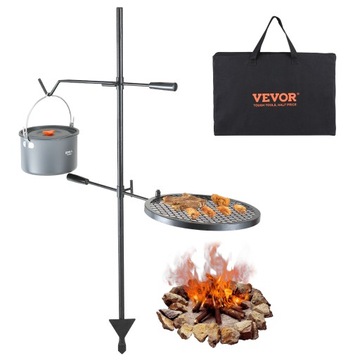 Grill Węglowy Grill Obrotowy orbikularny 36cm