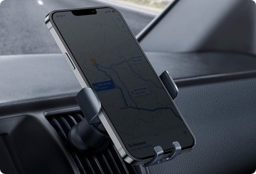 АВТОМОБИЛЬНЫЙ ДЕРЖАТЕЛЬ ДЛЯ ТЕЛЕФОНА SURE, СТАБИЛЬНЫЙ БАЗОВЫЙ ДЛЯ РЕШЕТКИ