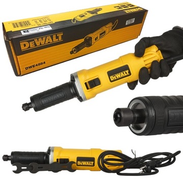 SZLIFIERKA PROSTA DeWALT sieciowa 450W Uchwyt 6mm DWE4884
