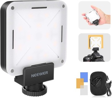 Neewer Minilampa LED SL-12, jasna, kieszonkowa, 12 diod LED