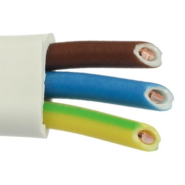przewód 3 żyłowy 3x1,5 mm2 YDYp3x1,5 750V 15m PL