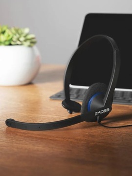 Koss Communication Headsets CS200i Накладные, микрофон, шумоподавление, 3,5 дюйма