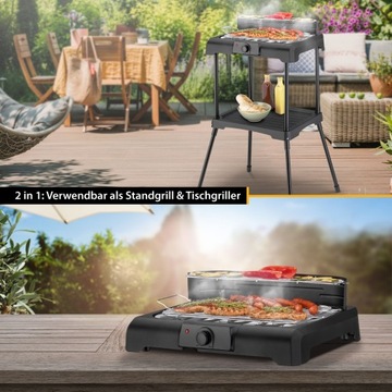 Электрический бездымный балкон FIT GARDEN GRILL first Austria