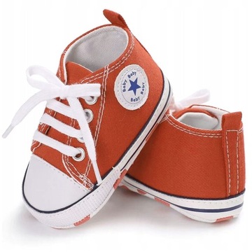 BUCIKI NIEMOWLĘCE Trampki roz 18 NIECHODKI 0-6m