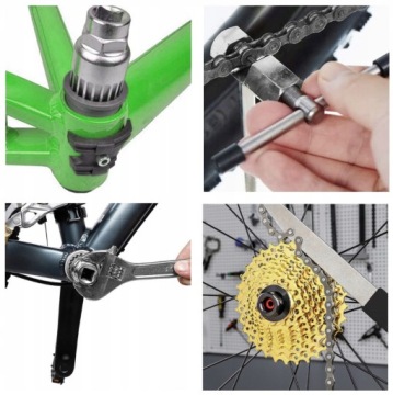 Набор инструментов для велосипедных ключей на 9 предметов