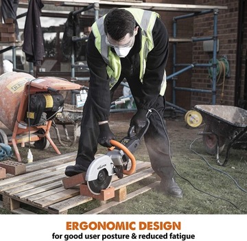 Сегментная электрическая пила по бетону Evolution R230DCT