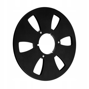 ВИДЕОРЕГИСТРАТОР 10,5 ДЮЙМОВ, ПУСТОЙ РУЛОН, 6 ОТВЕРСТИЙ, ЧЕРНЫЙ