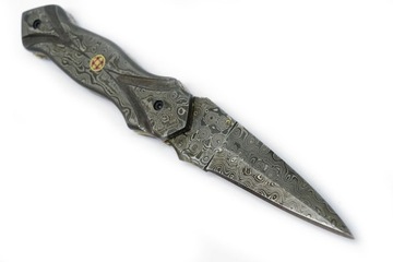 Diamond nóż scyzoryk damast damasceńskiej 230