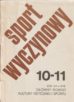 SPORT WYCZYNOWY 10-11/1978