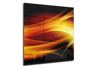 panel szklany między meble dekor 60x70 abstrakcja