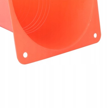 6 шт.. Футбольный тренировочный конус диаметром 18 см.