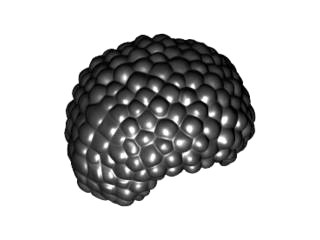 Lego Nowe Włosy Black czarne krótkie Bubble Style Afro 87995