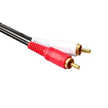2x двойной кабель RCA — XLR с вилкой