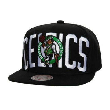 Czapka z daszkiem Snapback Boston Celtics - Pełny Frontalny Design