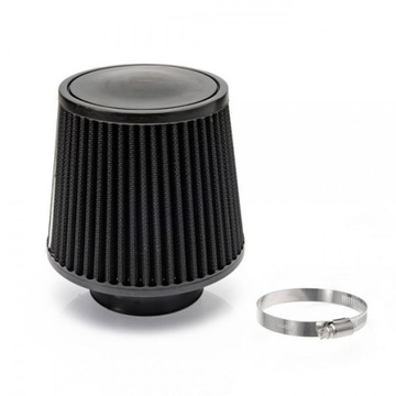 FILTR POWIETRZA STOŻKOWY STOŻEK SPORTOWY 76MM CZARNY