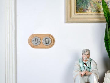 КЕРАМИЧЕСКАЯ РАМА РЕТРО-ЛОФТ, ОДИНАРНАЯ СЕРАЯ