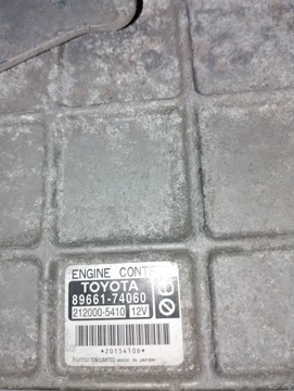JEDNOTKA ŘÍZENÍ TOYOTA IQ 89661-74060