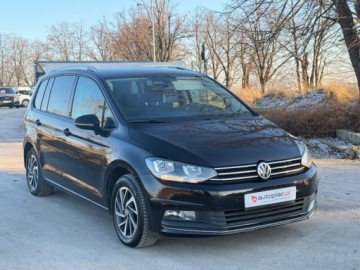 Volkswagen Touran III 1.6 TDI 115KM 2018 Volkswagen Touran RATY 1.6 TDI 7 osobowy Klimatronic Navi Zarej w PL Gwara, zdjęcie 7