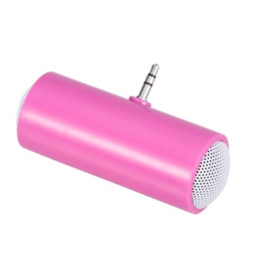 MINI GŁOŚNIK PRZENOŚNY DLA TELEFONU/TABLETU (RÓŻOWY) DOSKONAŁE BRZMIENIE