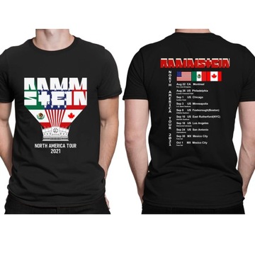 Футболки Y2K Ramstein North America Tour 2021 c