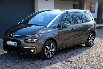 Citroen Grand C4 Picasso II Grand Picasso Facelifting 2.0 BlueHDi 150KM 2017 Citroen C4 Grand Picasso II FL 2.0 HDi kamera panorama nawigacja 7-miejsc, zdjęcie 2