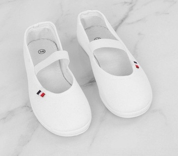 БЕЛЫЕ ТУФЛИ ЧЕШСКИЕ БАЛЕРИНЫ 41