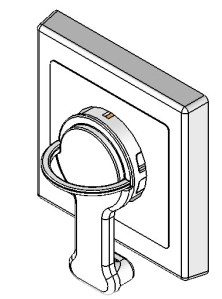 УГЛОВАЯ ПЛОСКАЯ ВИЛКА С ЗАЗЕМЛЕНИЕМ 16А 230В ЧЕРНАЯ