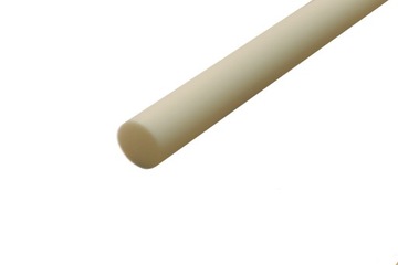 PRĘT WAŁEK POLIAMID fi 30mm dł. 1000mm PA6 naturalny