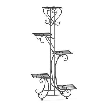 5-слойная регулируемая большая подставка для цветов на чердаке