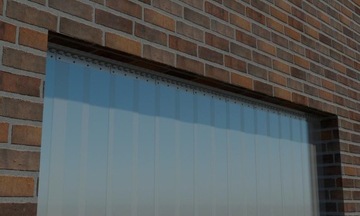 Занавеска ремня S: 325 см x H: 300 см, ПВХ ремни 300x3