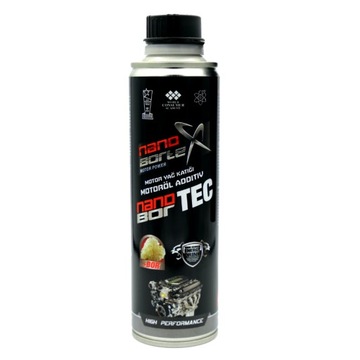 NanoBorTeX Dodatek do oleju silnikowego zabezpiecza i obniża tarcie 300 ml