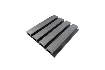 Lamele Elewacyjne Kompozyt 221x26mm 1,5m stal.szar