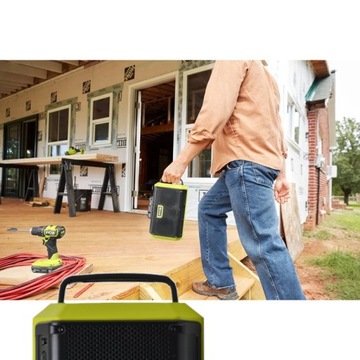 СТРОИТЕЛЬНЫЙ ДИНАМИК АККУМУЛЯТОРНЫЙ БЕСПРОВОДНОЙ BLUETOOTH 18 В USB SOLO ONE+