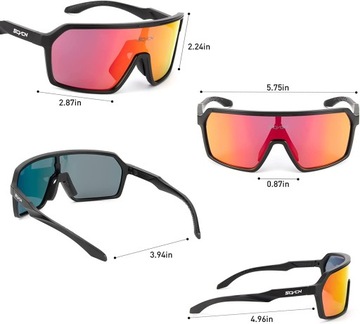 SCVCN Поляризованные очки для велоспорта MTB BMX