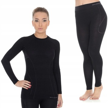 BIELIZNA TERMOAKTYWNA KOMPLET BRUBECK WOOL MERINO