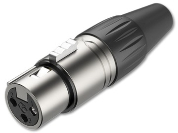Roxtone RX3FP-NT 3-контактный разъем XLR для микрофона для кабеля HQ