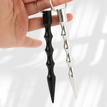 Брелоки КУБОТАН ДЛЯ САМООБОРОНЫ ЛЕГАЛЬНОЕ ОРУЖИЕ СЕРЫЙ ЧЕРНЫЙ 2шт.