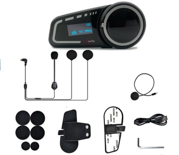 BLUETOOTH-ИНТЕРКОМ MaxTo M2C ДЛЯ 6 ШЛЕМОВ ЖК-ЭКРАН