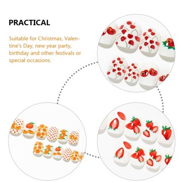 Наращивание ногтей детям 10-12 лет 6 полосок