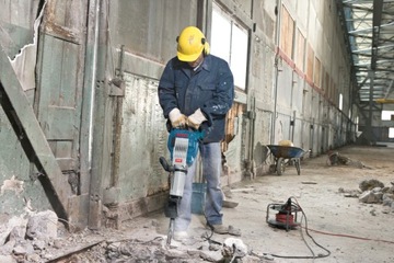 УДАРНЫЙ МОЛОТОК 1750Вт GSH 16-28 BOSCH ШЕСТИГРАННАЯ рукоятка 28мм 16кг + ДОЛОТО