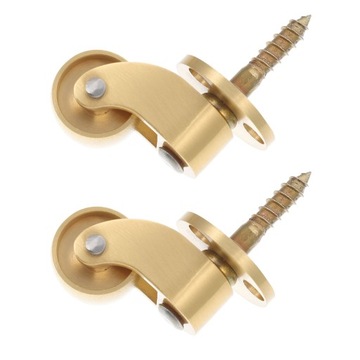 Поворотные ролики с латунным колесом, тяжелый стул, 2 шт.