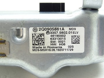 UZAMČENÍ SLOUPCE ŘÍDÍCÍ VW T-ROC SKODA SCALA 2Q0905861A