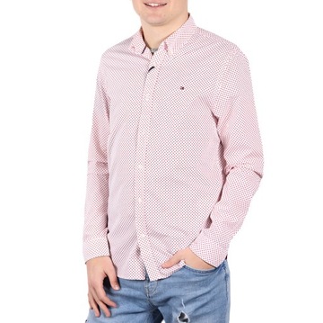 Koszula męska Tommy Hilfiger SLIM GEO PRINT SHIRT