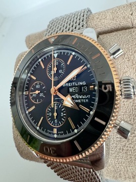 BREITLING SUPEROCEAN HERITAGE CHRONOGRAPH 44 STAL/ZŁOTO 18K