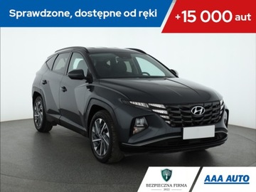 Hyundai Tucson IV 2021 Hyundai Tucson 1.6 T-GDI 48V MHEV, Salon Polska