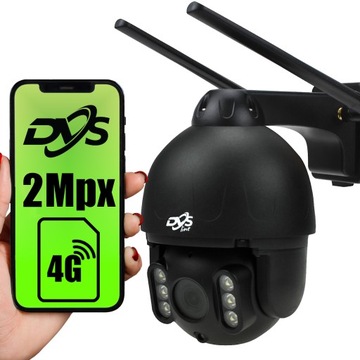 KAMERA OBROTOWA PTZ 2Mpx 1080p NA KARTĘ SIM 4G LTE