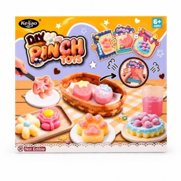Сквіші сквіш DIY набір для виготовлення 6 фігурок форми кольори для дітей 6+
