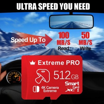 Карта микропамяти SDXC 512 ГБ